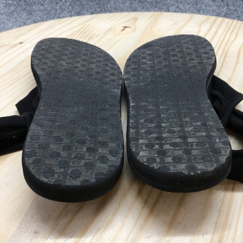 Sanuk Sandals Womens 8 Yoga Sling Cruz Slingback Black Casual Flats 1097575 - Picture 9 of 15