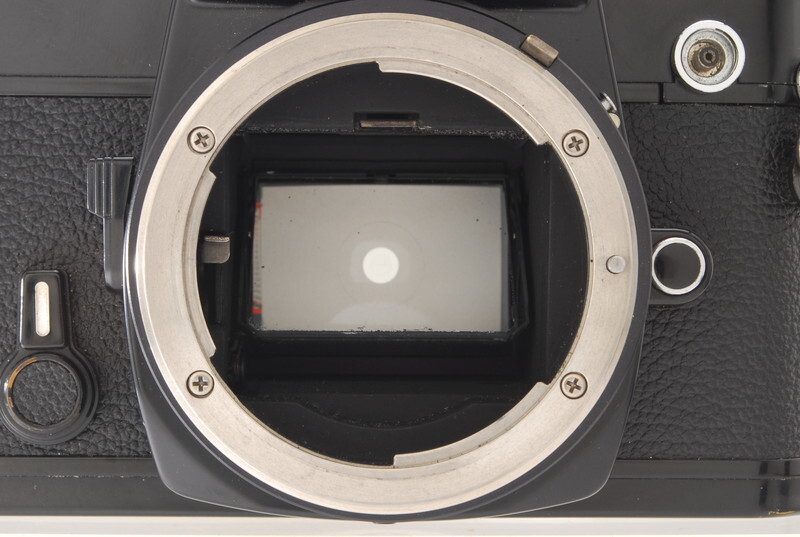 Exc+5] Nikon FE Black SLR Film Camera Body with MD-12 motor drive