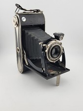 Vintage Bellows Camera 1930s Agfa Billy-Record Folding Anastigmat Lens Untested