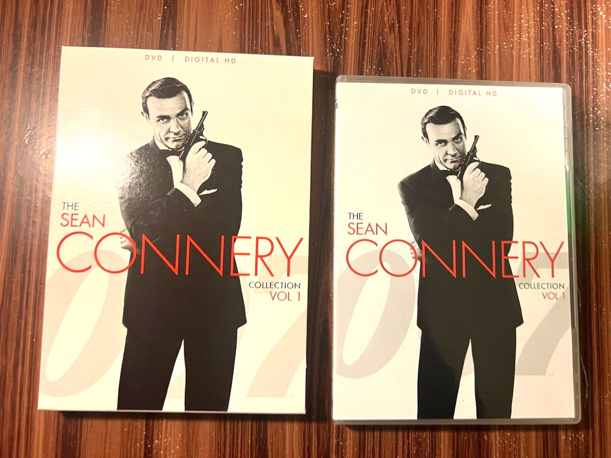 007 SEAN CONNERY COLLECTION Vol 1 DVD Dr. No From Russia Love