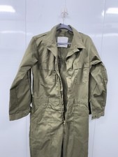 1 USED USA Military Utility Coveralls USGI 8405-01-462-4039 Zip Army Green 40R