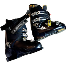 Salomon X-Wave 8.0 3D Buckle, 315mm Black Downhill Ski Boots Custom Fit