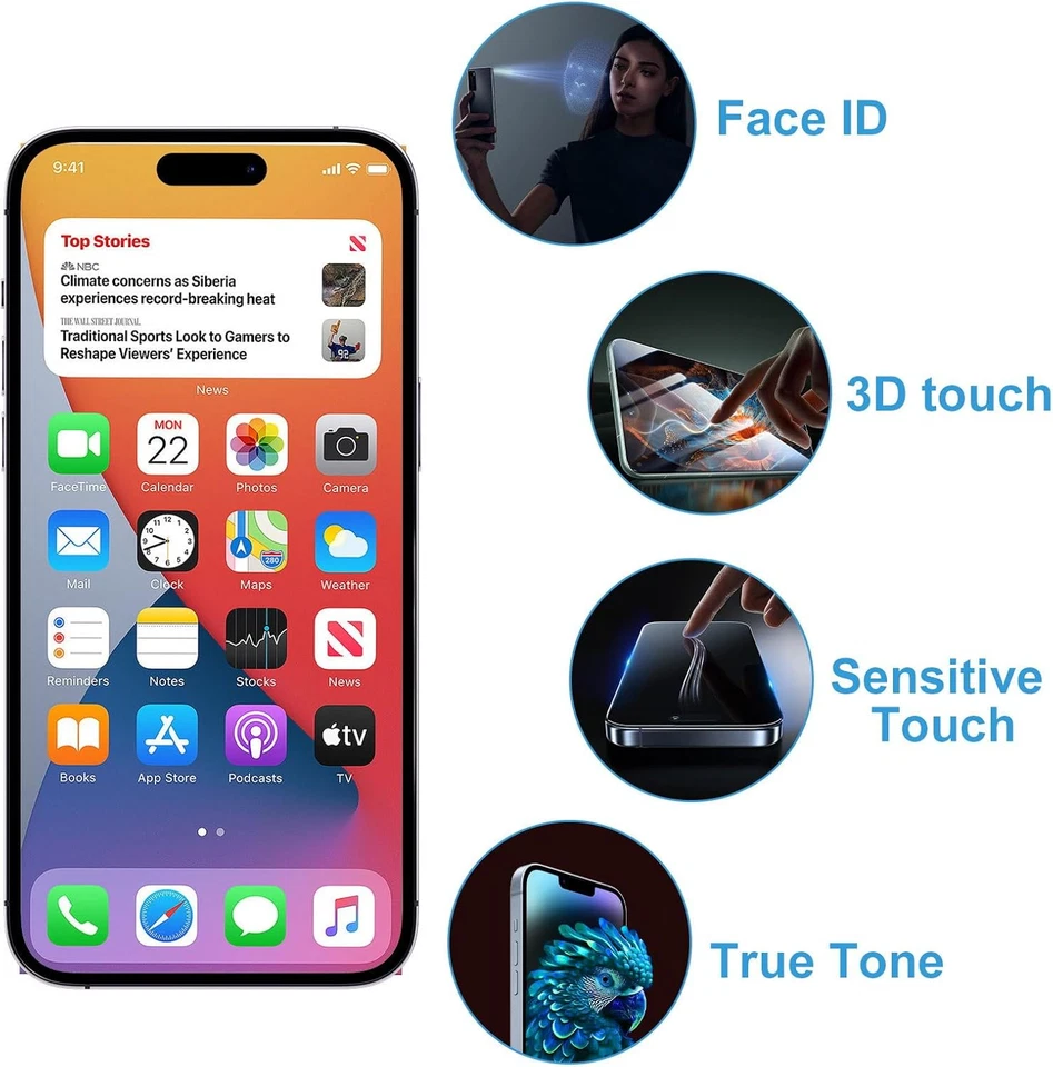 Display für iPhone 15 LCD Full HD Bildschirm 3D Touch Screen OLED Reparatur Set - Bild 2 von 4