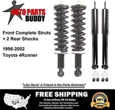 2 Front Complete Struts + 2 Rear Shocks w/Warranty Free Shipping-4Runner 4X4 v6