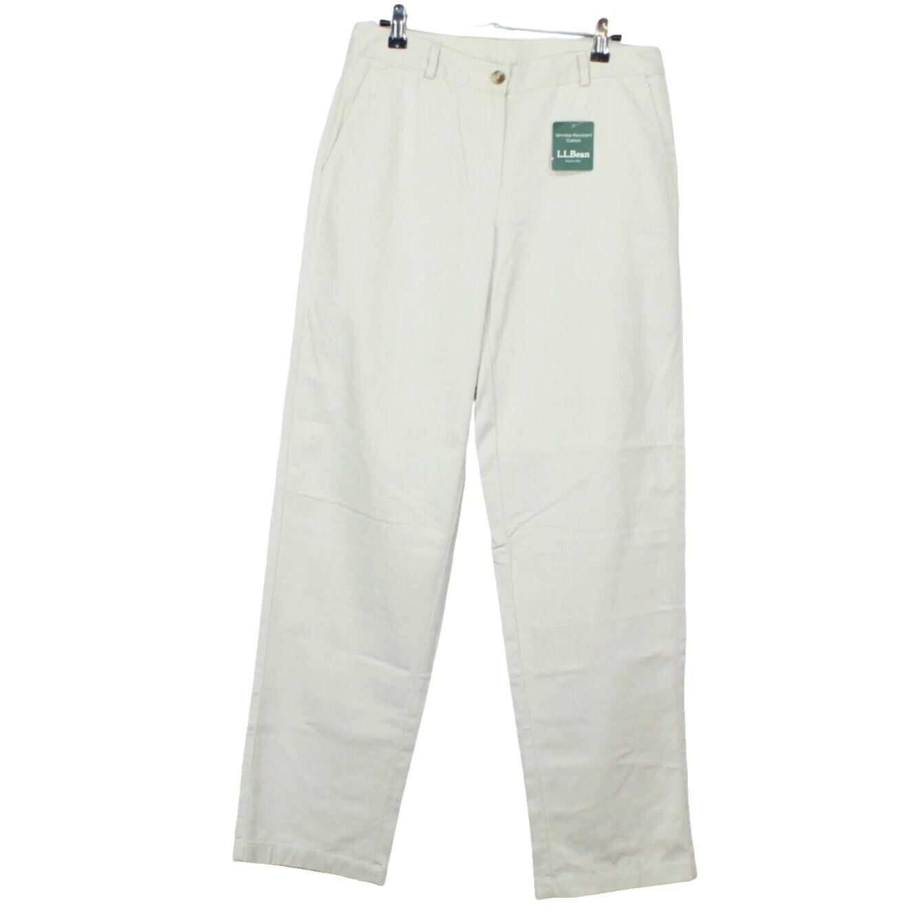 Pantalones de algodón sólido L.L. Bean para Mujeres