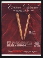 1943 Eversharp Command Performance Pen Repeater Pencil Gold Throughout Print Ad