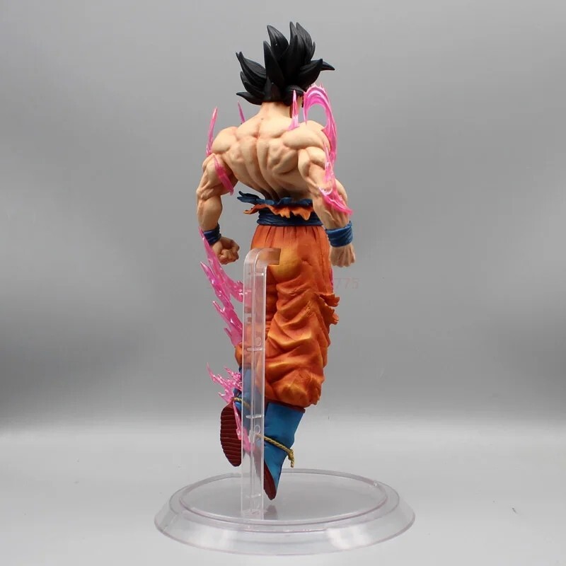 Figurine Dragon Ball Super Son Goku Ultra Instinct - 3 Têtes Interchangeables - PVC 2023