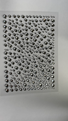 Anso 1 Pz 3/4/6 Mm Fai Da Te Strass Adesivi Autoadesivi Con - Foto 9