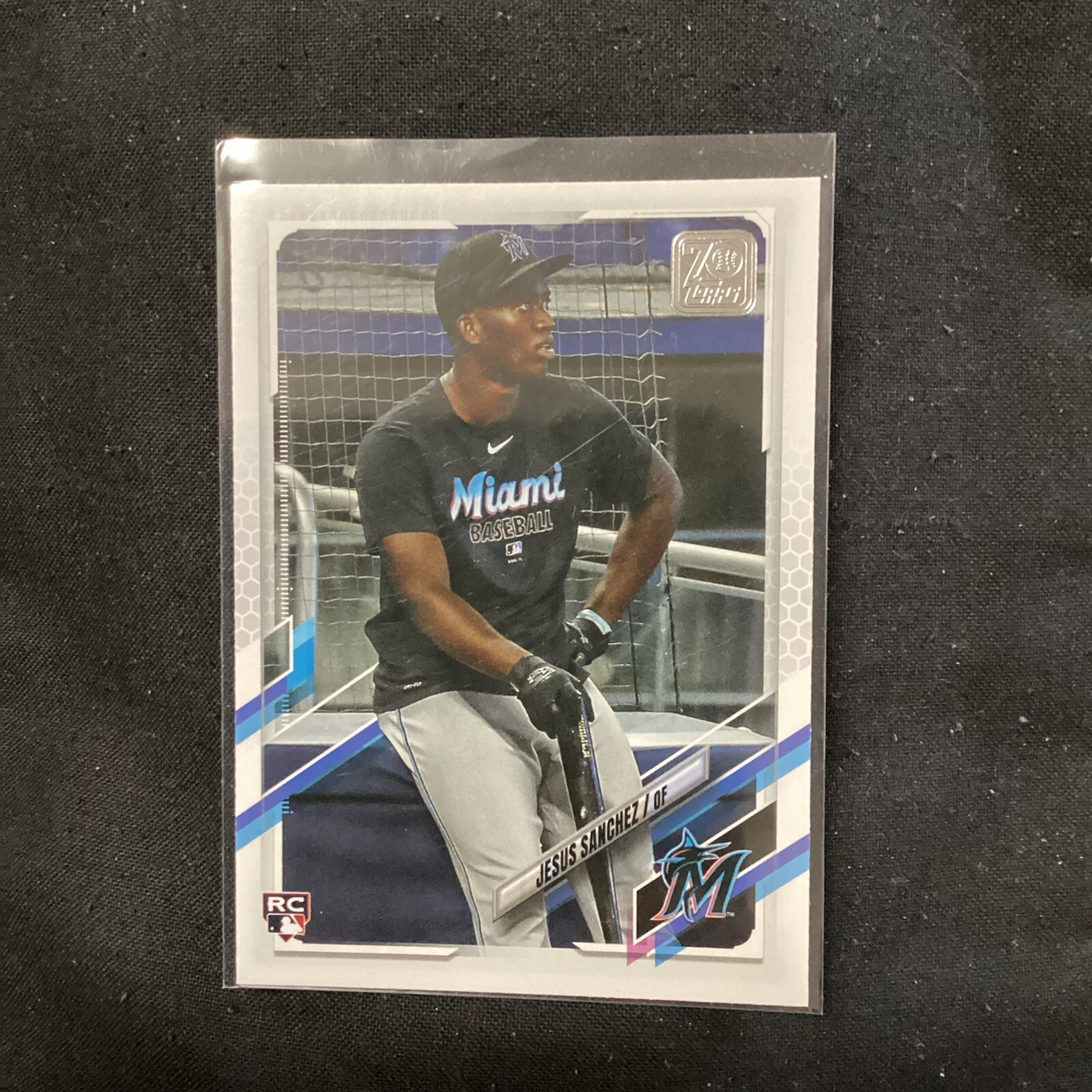 2021 Topps Jesus Sanchez #269 Rookie SP Photo Variation Miami Marlins         26