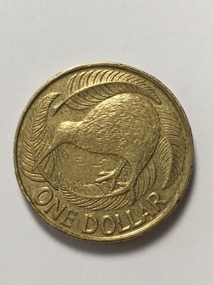 1991 New Zealand Queen Elizabeth 2 One Dollar Coin | eBay