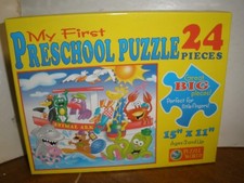 NEW My First Preschool Puzzle 24 Pieces ANIMAL ARK 15" X 11" Puzzle World