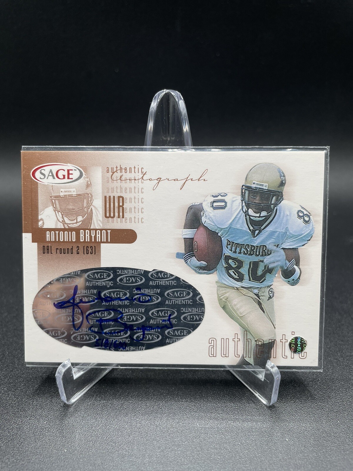 Antonio Bryant SA-GE Autographs #A2 Bronze