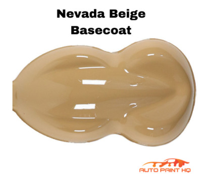 Nevada Beige Basecoat High Solids Clearcoat Gallon Car Auto Paint Kit