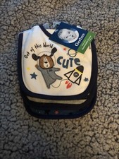 GERBER BABY BIBS 3 PACK NWT