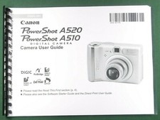 Canon PowerShot A520 / A510 User Guide: 163 Pages  Protective Covers