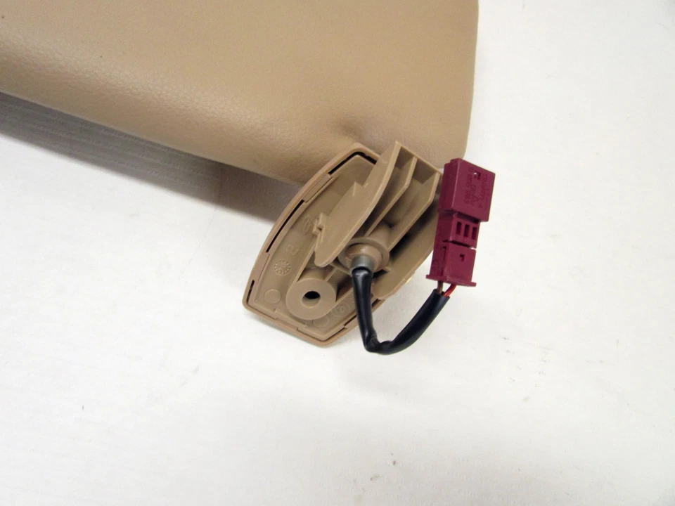 06 BMW 525XI PARASOL PARASOL PASAJERO DELANTERO DERECHO CUERO TOSTADO OEM 04 05 06 07  Foto 3 de 4