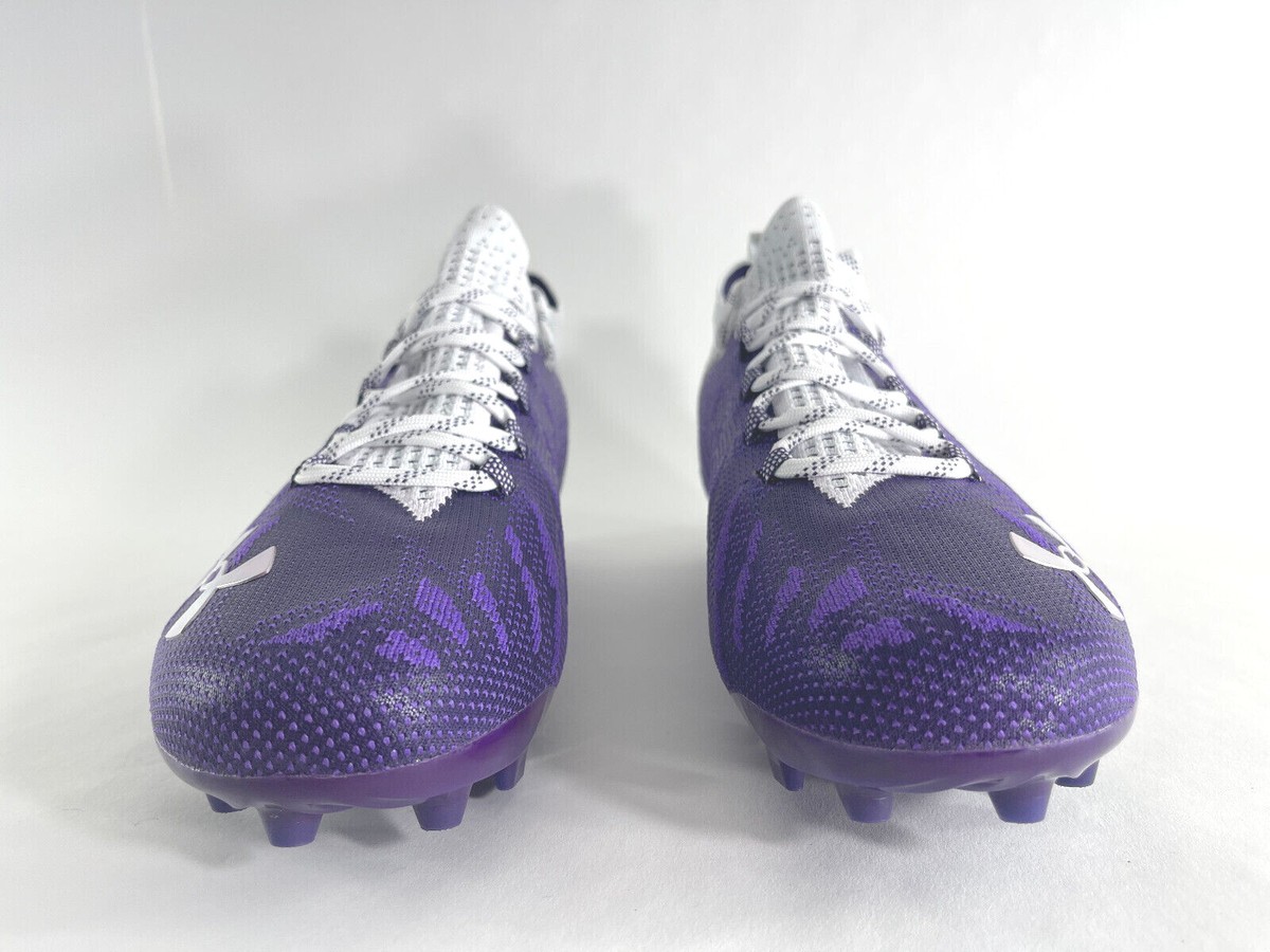 Under Armour Spotlight Football Lacrosse Cleats Purple Men`s Under Armour Spotlight Football Lacrosse Cleats Purple Men`s