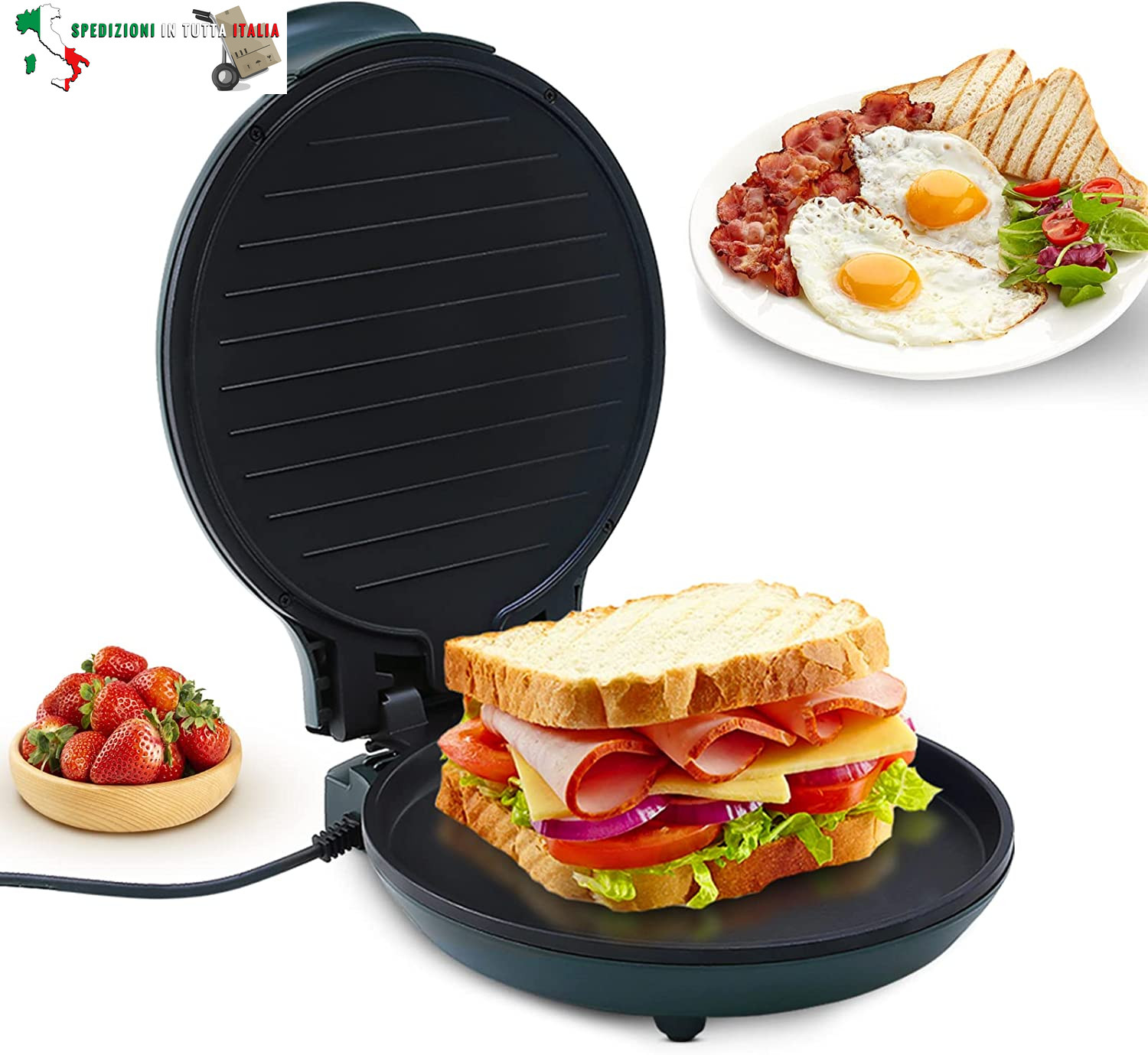 Waffle Multifunzione e Teppanyaki: Grill Integra per Grigliate Top - 1