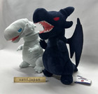 Yu-Gi-Oh! Blue-Eyes White Red-Eyes Black Dragon Big Plush Doll Bundle 2024