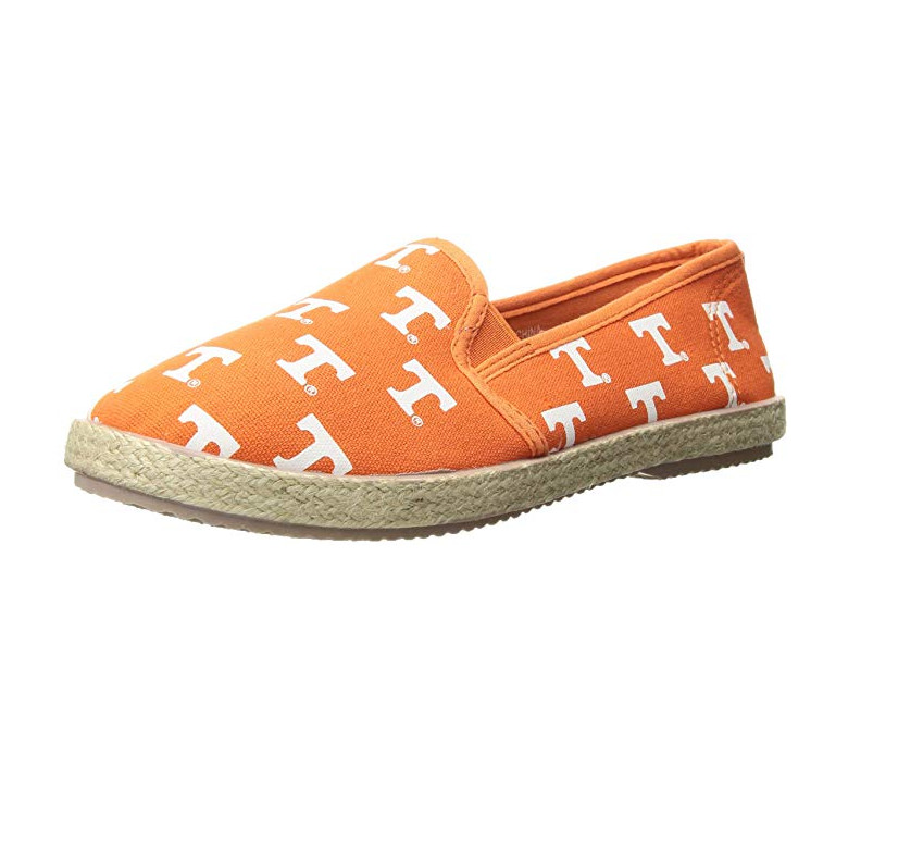 Женская обувь FOCO NCAA Womens Tennessee Volunteers Espadrille из парусины без шнуровки