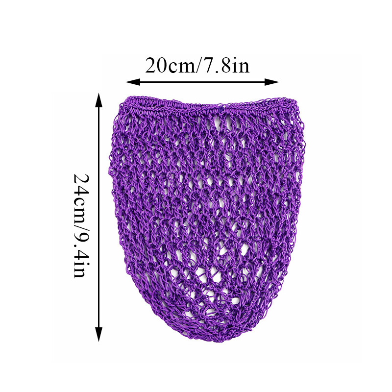 3X Mesh Hair Net Crochet Cap Hair net Snood Sleeping
