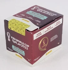 2022 PANINI FIFA WORLD CUP QATAR SOCCER STICKER COLLECTION BOX 250 STICKERS NEW