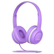 Kids Headphones Ear Headphones for Kids Wired Headphones with Safe Volume Lim...