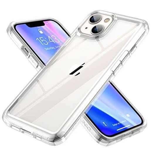 TEAM LUXURY for iPhone 14 Case for iPhone 13 Case Clear, [Military-Grade