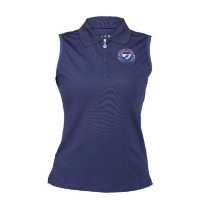 Shires Aubrion Reiten 1/4 Reißverschluss ärmellos trockene Passform Poloshirt für Damen