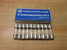 Wickmann-Werke T0.63/250B Fuse 19202 Wirewound Element (Pack of 10)