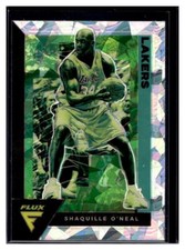 2020-21 Panini Flux Silver Cracked Ice Prizm #186 Shaquille O'Neal Fanatics
