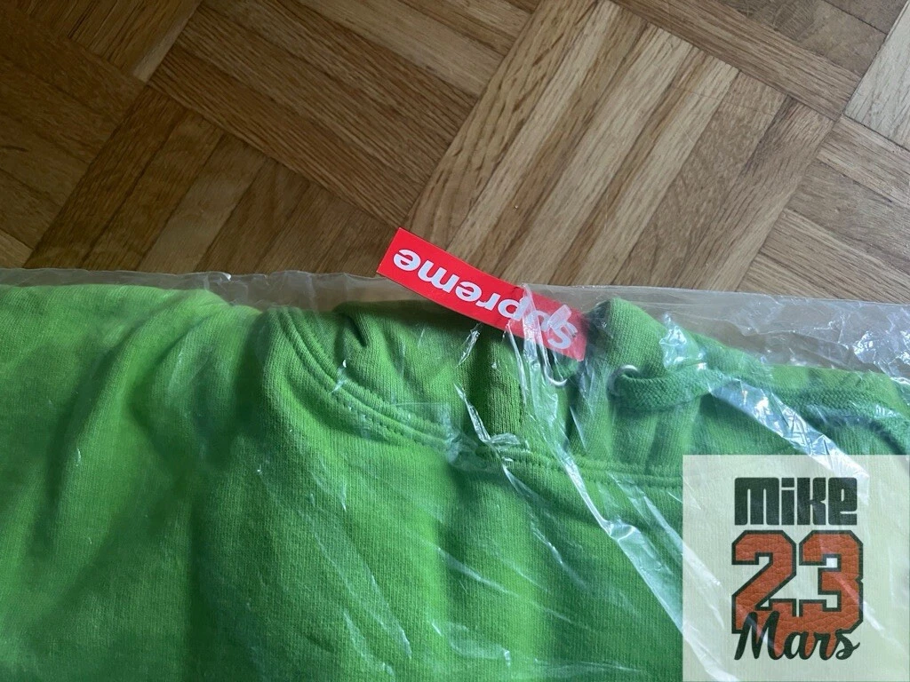 Felpa con cappuccio Supreme DOGGS 4 LIFE LIME DS grande felpa con cappuccio Supreme L