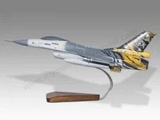 SABCA F-16 Belgian Belgium Air Force 31 Tigers Desk Wood Model Small Scale 1/48