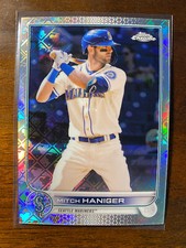 2022 Topps Chrome Logofractor Mitch Haniger #99 Seattle Mariners