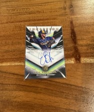 Eric Brown Jr. 2023 Topps Bowman Inception Auto /300 NRMT+ Brewers Prospect!