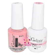 GELIXIR Soak Off Gel Polish Duo Set (Gel + Matching Lacquer) - 006