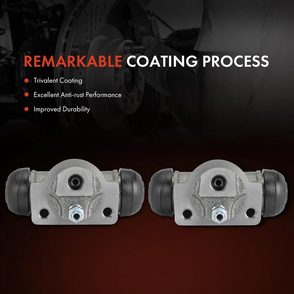 2x Cilindro de rueda de freno trasero para Chrysler Town & Country Dodge Charger Plymouth Foto 3 de 4