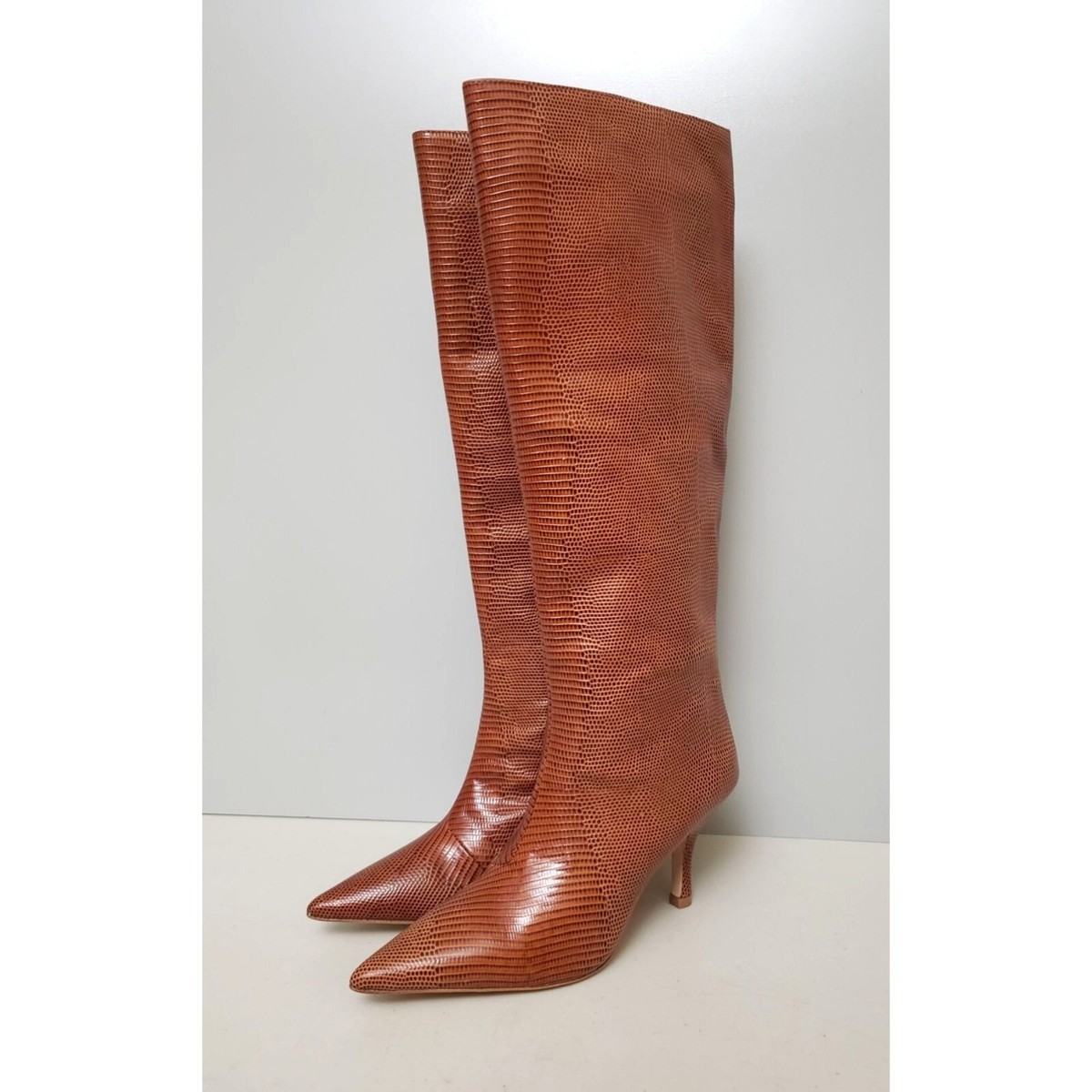 Loeffler Randall Whitney Tall Boots in Toffee Womens Size