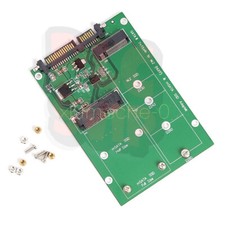 mSATA SSD to SATA M.2 B / B M KEY NGFF  2.5" III Board Adapter Converter Card M