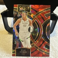 Kiah Stokes 2024 Select Red Cracked Ice #179 Aces Premier Level