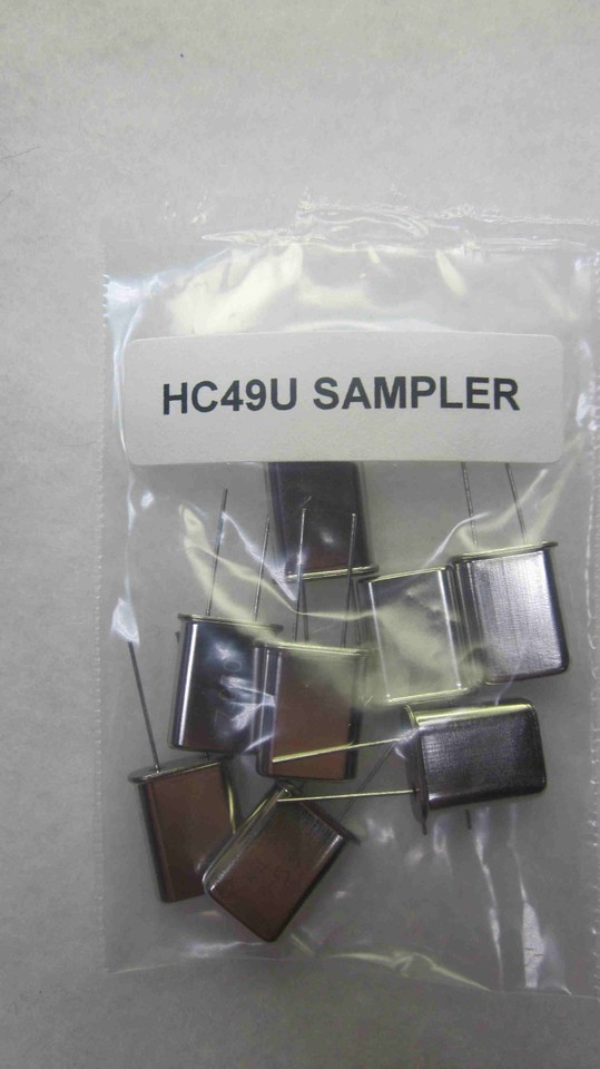 QRP Ham Radio Crystals HC49U (TALL) Sampler Pack 12 Crystals eBay