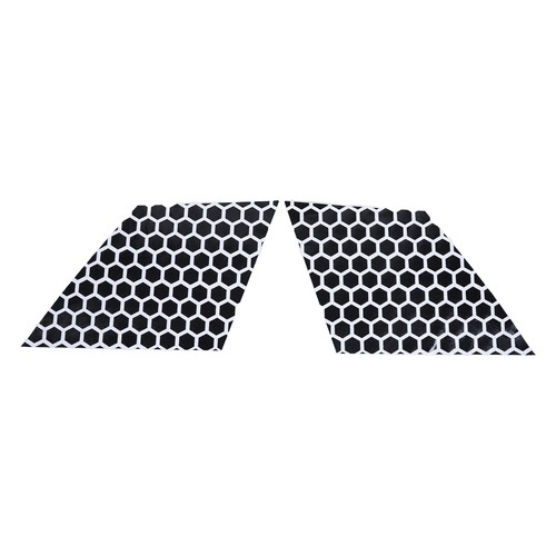 Black Rear Side Window Decals For Range Rover Sport 05-13 - Picture 9 of 23