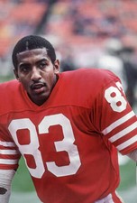 Renaldo Nehemiah San Francisco 49ers before a NFL New Orleans - 1982 Old Photo
