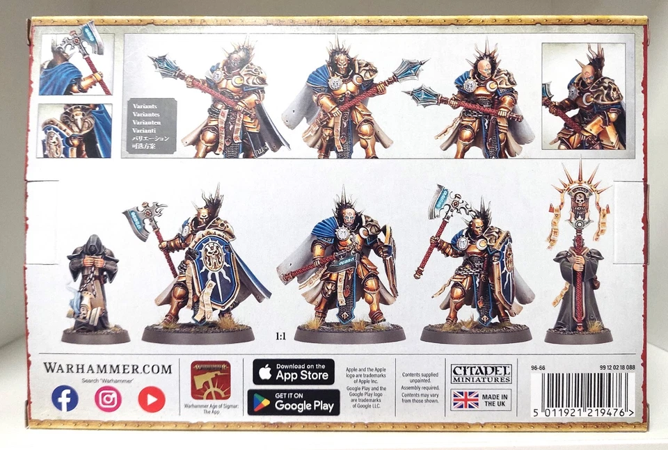 Warhammer Age of Sigmar Stormcast Eternals RECLUSIANS single models - Immagine 2 di 2