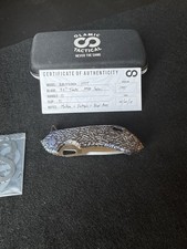 Olamic Tactical Wayfarer 247T M390 Tanto 3.5" Titanium Frame Lock, 2019