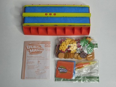 Fotorama Burger Mania Sizzling Build-A-Burger Game 100% Complete
