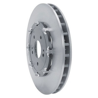 For Mitsubishi Lancer 08-15 Carbon GEOMET Plain 1-Piece Front Brake Rotor