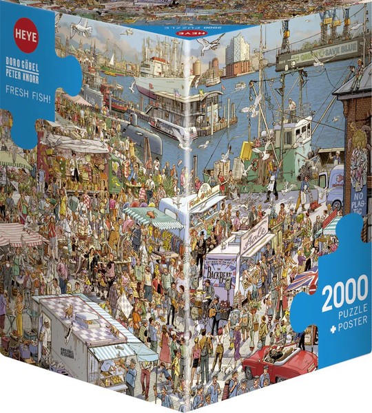 4001689300258 Puzzle 2000 ElementóW. Targ Rybny, GöBel & Knorr Heye-image