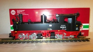 LGB Black Dig. (mfx) DR Steam Locomotive with Sound LGB No. 26847 Original Packaging Not Played With