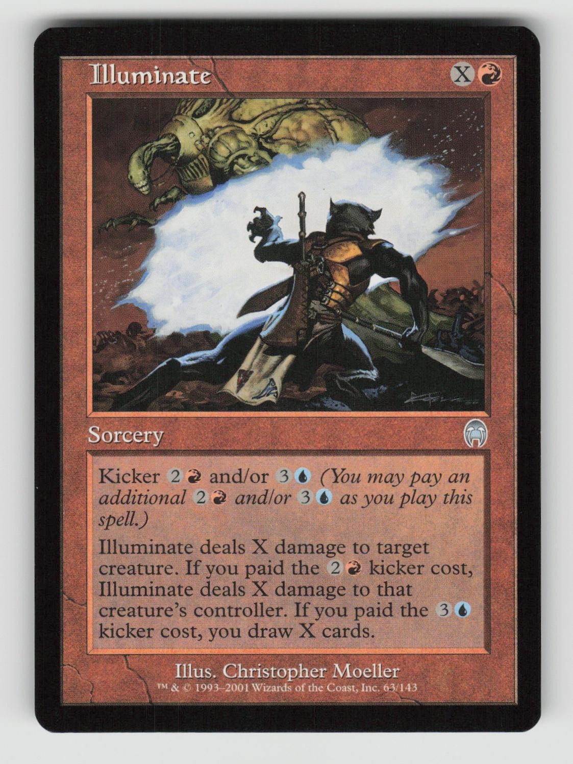 Illuminate 63 Uncommon Apocalypse Magic: The Gathering Near Mint